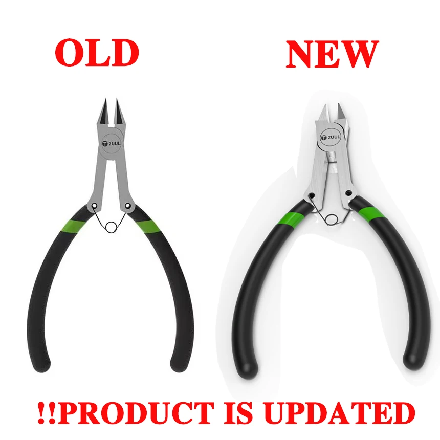 2UUL Basic Plier High Precision Diagonal Cutter Mobile Phone Motherboard/Shield Cover/Middle Frame/Wire Cutting Nipper Tool