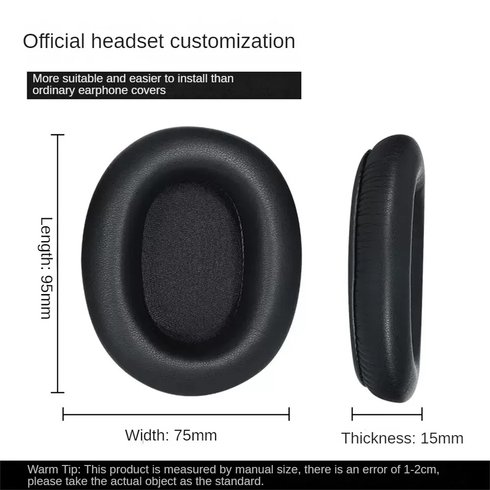 Наушники красные для прослушивания, удобные, более посадки, снижение шума, прочный материал, аксессуары для наушников, чехол для наушников, черные пенопластовые наушники