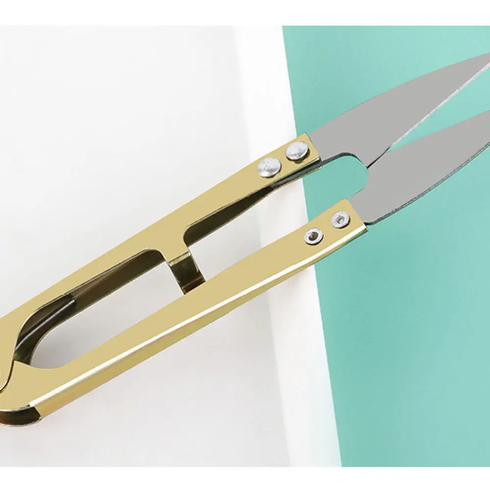 Iron Yarn Scissors Spring Design Professional Tailor Shears For Cutting Fishing Line Sewing Embroidery Thread Craft Supplies