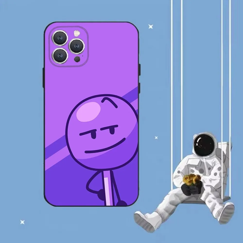 Bfdi Battle For Dream  Phone Case For iPhone 16,15,14,13,12,Pro,Max,11,7,8,Plus,XR,XS Max Shockproof Silicone Soft Shell