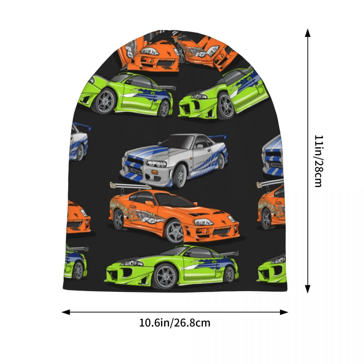 Movie Fast And Furious Brian O'connor Warm Knitted Cap Fashion Bonnet Hat Autumn Winter Outdoor Beanies Hats for Men Women Adult