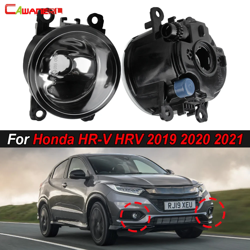 2 х 55 Вт 100 Вт в сборе противотуманных фар переднего бампера автомобиля с галогенной светодиодной лампой H11 для Honda HR-V HRV 2019 2020 2021 2 х 55 Вт 100 Вт в сборе противотуманных фар переднего бампера автомобиля с галогенной светодиодной лампой H11 для Honda HR-V HRV 2019 2020 2021