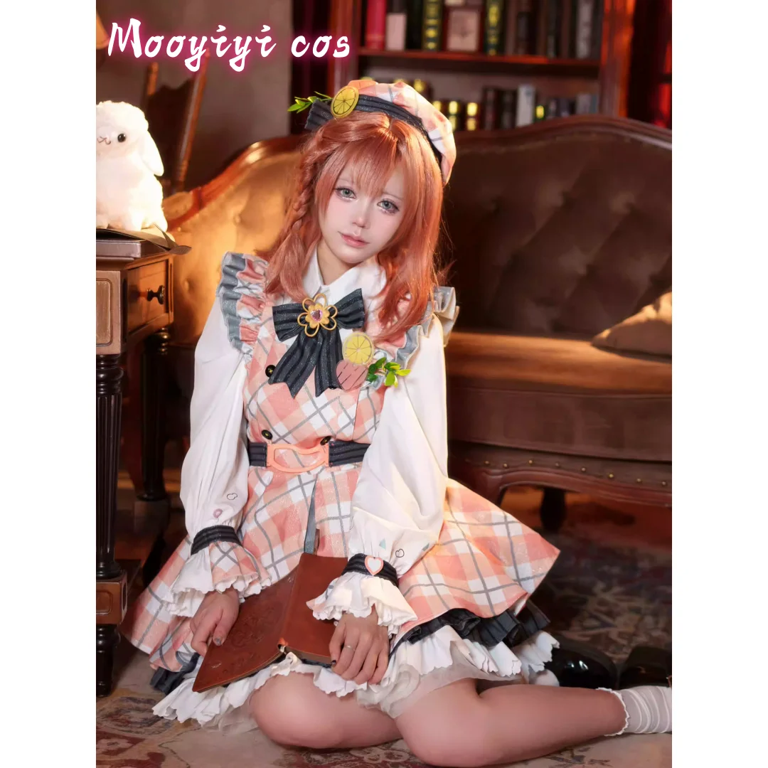 

2026 Newly Hanasato Minori Cosplay Costume for Halloween Christmas Game PJSK Size S-XL New Wonen Dress Cute Dress Sexy Costume