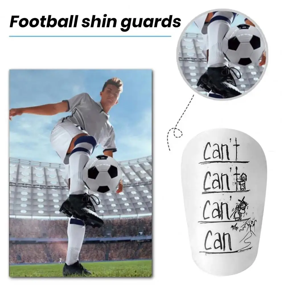 Sports Accessories High Strength Impact Resistant Soccer Shin Pad with Anti-slip Football Shin Guard Protective Leg for Reliable