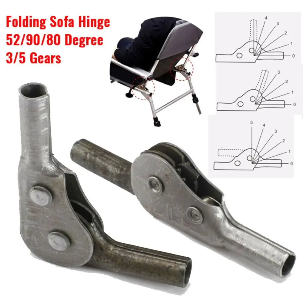 

Steel Sofa Angle Adjuster Joint 3/5 Gears Adjustable Foldable Folding Sofa Hinge 54/90/180 Degree Chair Hinge Jig For Chair/Sofa