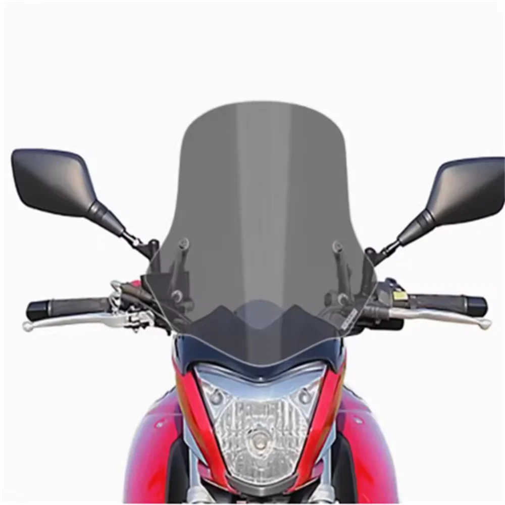 

High quality windshield for GW250 GW 250, windshield modification with high and thick front windshield protector