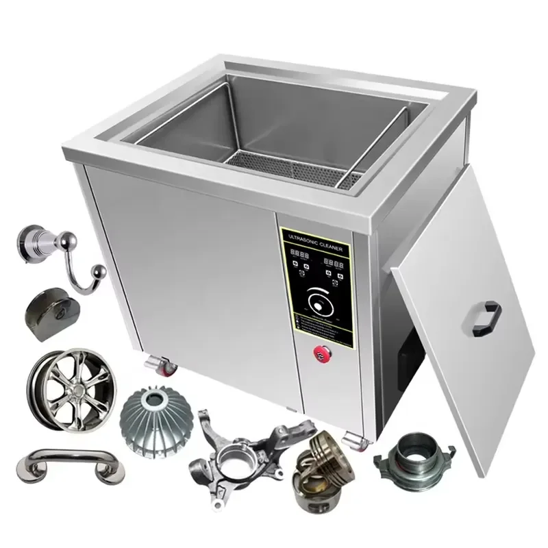 108L Industrial Ultrasonic Cleaner 40kHz 28kHz for DPF Metal Mold Parts Oil Rust Degreasing Washing Equipment CR-300ST