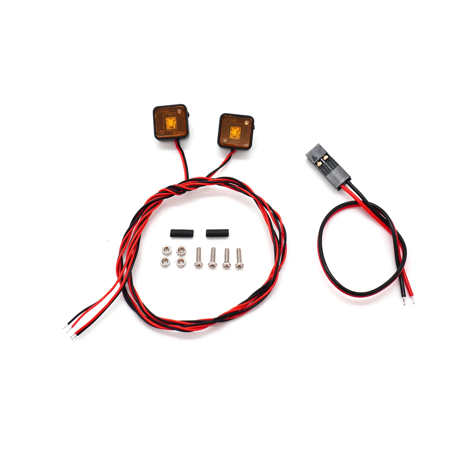 1/14 Tamiya TRX4 SCX10 Defender RC Auto Upgrade Zubehör LED Umrissleuchte Warnleuchte für einen realistischen Lichteffekt