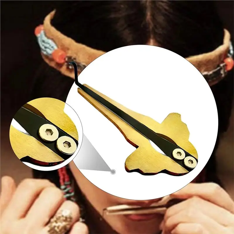 A12E-Russian Jaw Harp Beautiful Sound Easy To Play Portable Mouth Musical Instrument Maultrommel For Adults Kids
