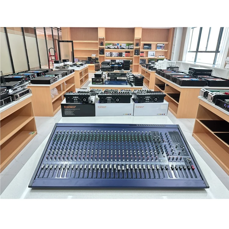 

MG Series Professional Mixer Console 24/32 Channel Audio Mixer for Stage Performance Sound Mixing DJ Mixer