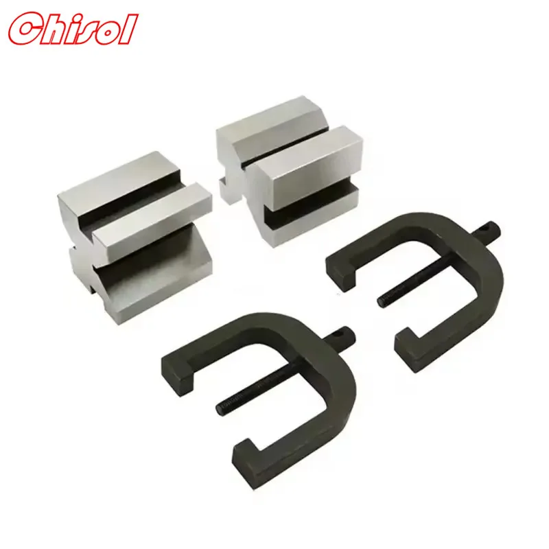 

High Precision V30 V33 V Block Clamp Set A Type Machinist Blocks and Clamp Tools Set