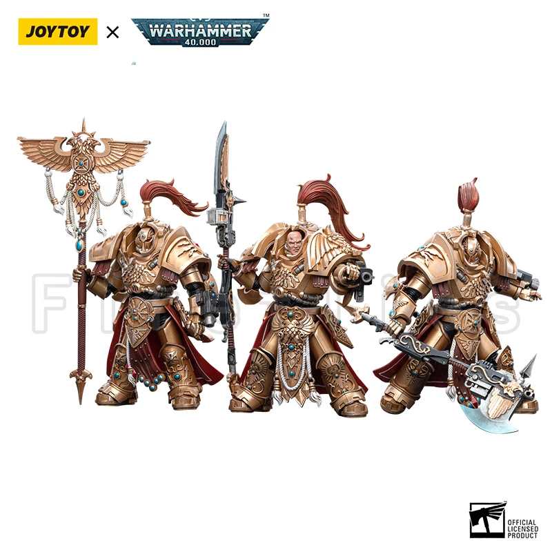 

1/18 JOYTOY Action Figure (3PCS/SET) 40K Adeptus Custodes Allarus Custodian Anime Model Toy