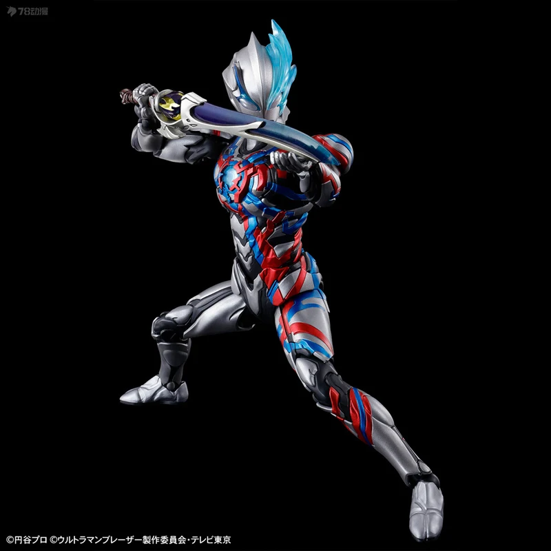 In Stock BANDAI ANIME Figure-rise STANDARD FRS ULTRAMAN BLAZAR Assembly Plastic Model Kit Action Toys Figures Gift