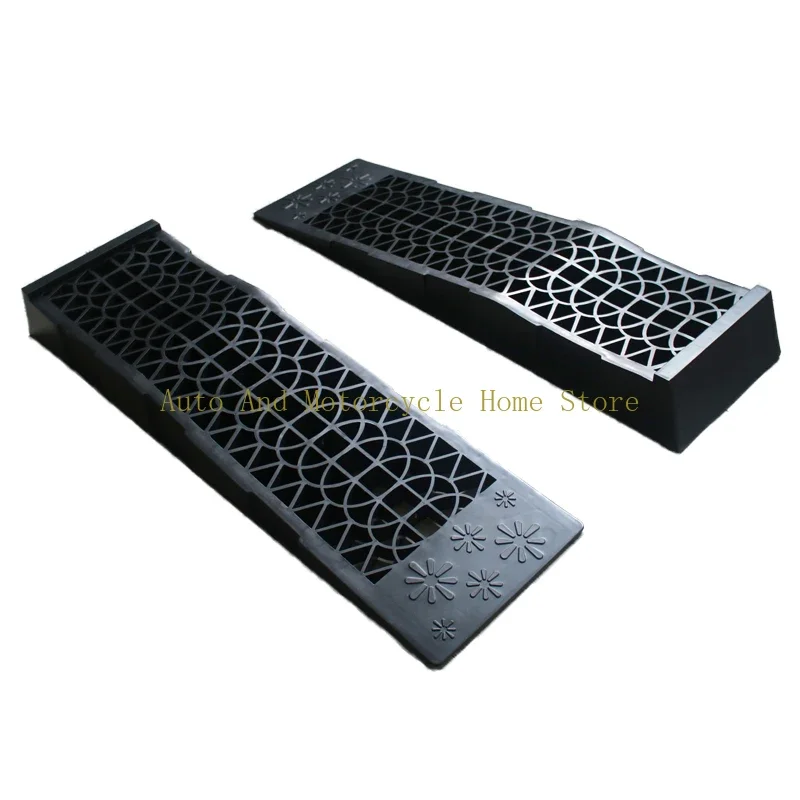 5000KG Capacity Heavy Duty Car Ramps 70cm Plastic Portable Loading Access Ramps Lift Repair Maintenance Jack Lift Tool 2pcs/Pair