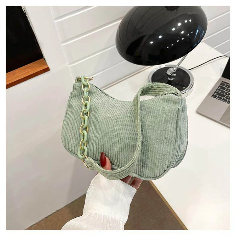 Literature and Art Cloth Bag Casual Plush Fabric One Shoulder Mini Portable Canvas Purses and Handbag Crossbody Bags for Women