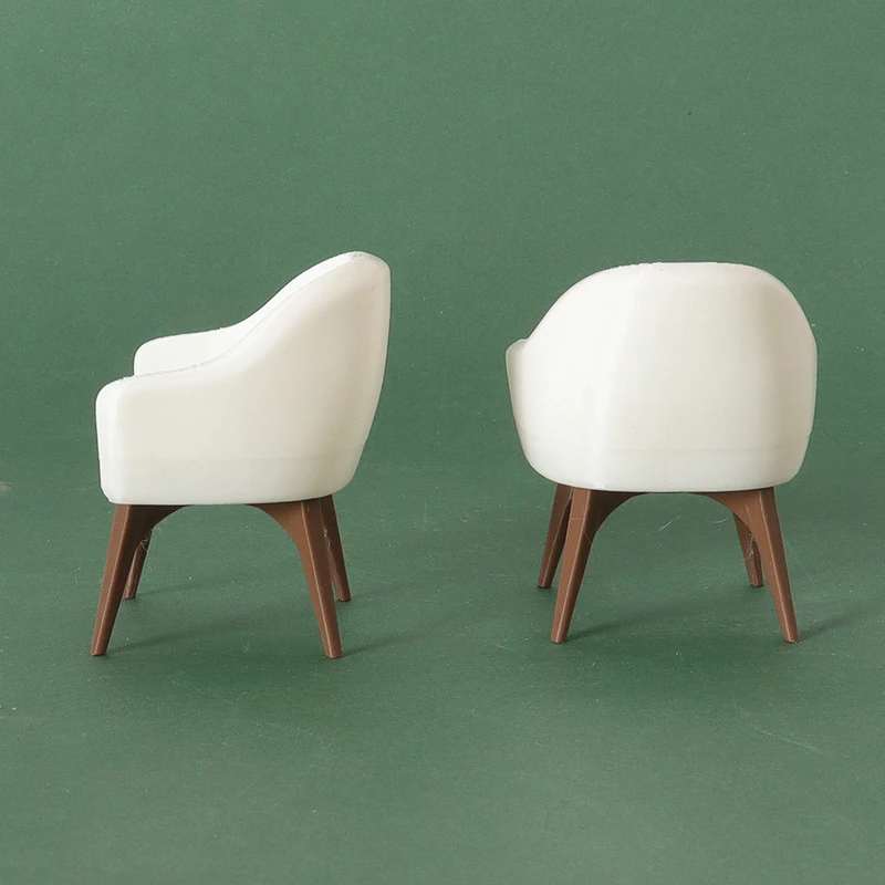 Poppenhuis Micro Scène Bouw Rekwisieten 1/12 Poppenhuis Mini Fauteuil Model Poppenhuis Woonkamer Meubels Decoratie