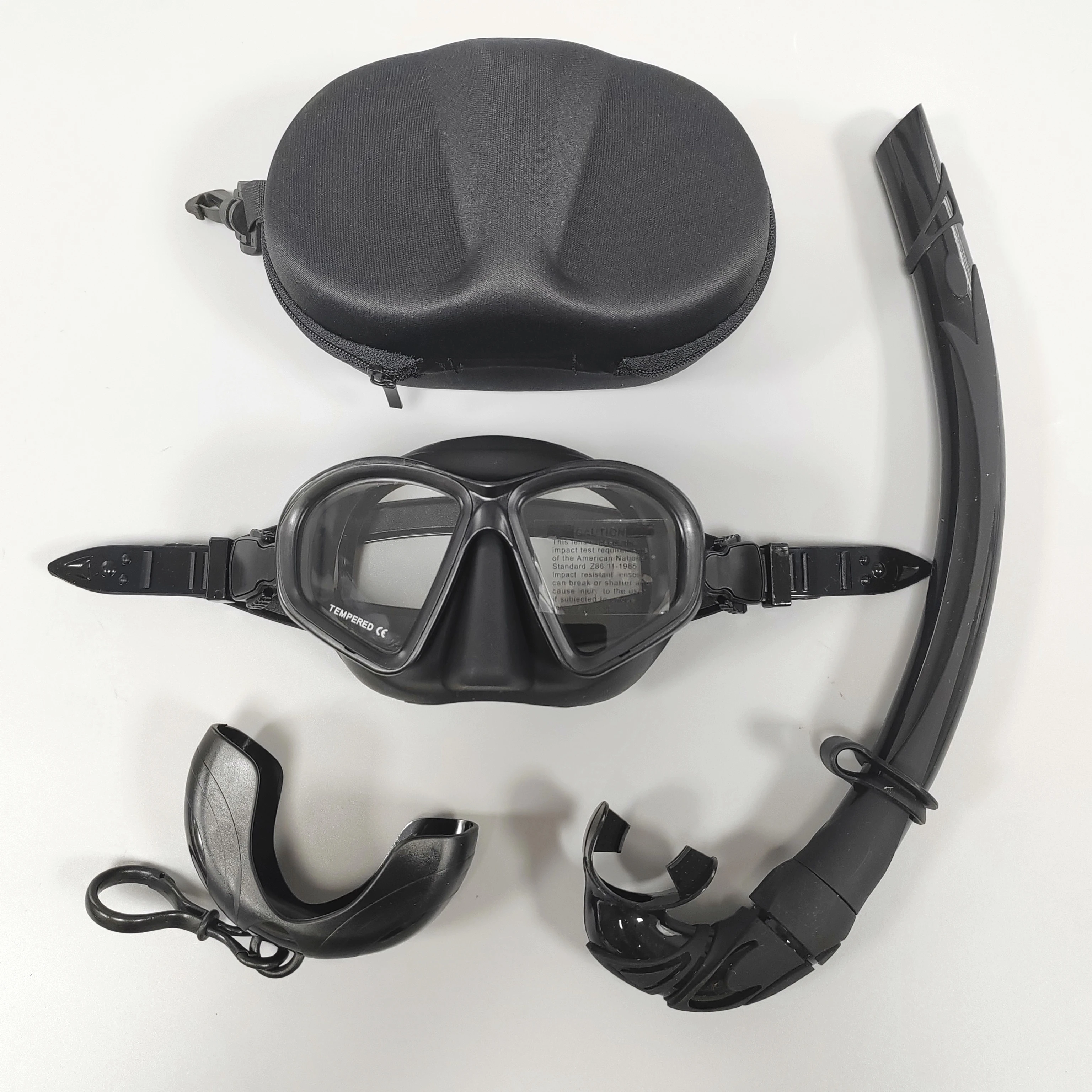 Professionelle Tauchermaske Schnorchelanzug für Erwachsene Silikon-Silikonskirt Taucherbrille Tauchermaske – Detail 19