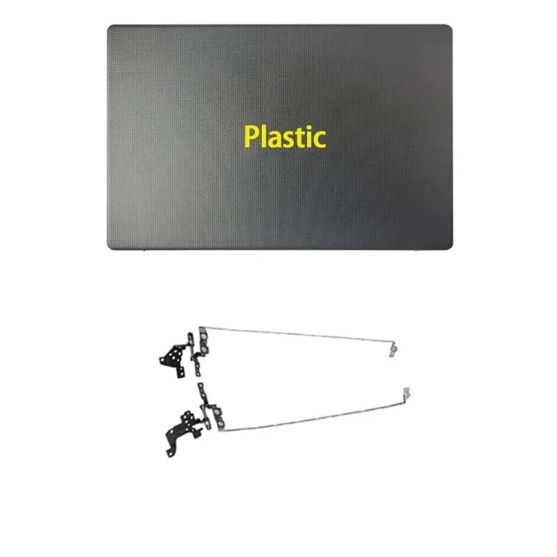 Black Laptop Cover For 15-FC 15-FD TPN-Q286 Q287 250 255 G10 LCD Back Cover Front Bezel Upper Top Case Lower Bottom Cover Hinges