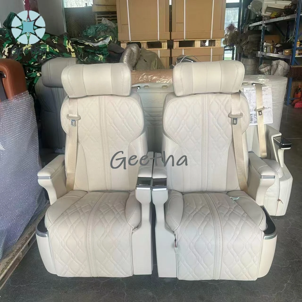 

2026 Auto Electric Refitting Modified Electric Luxury Car Seats for Limousine V Class Toyota Sienna Granvia Conversion