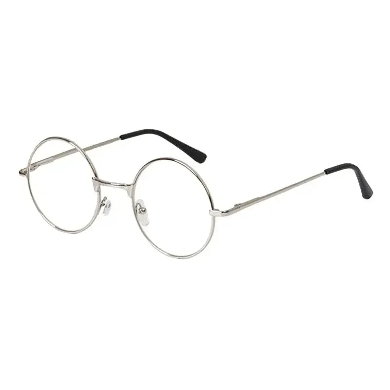 +1,0 ~ + 4,00 Retro Metall Runde Rahmen Felge Herren Damen Damen Lesebrille Blaulicht Brille Frühling Brillen Beine – Detail 7