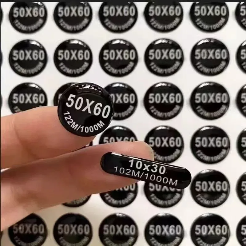 50PCS Custom Epoxy Resin Sticker 3D Gel Logo Crystal Label Transparent Brand Clear Personalized Decorative Logo Stickers - view 6