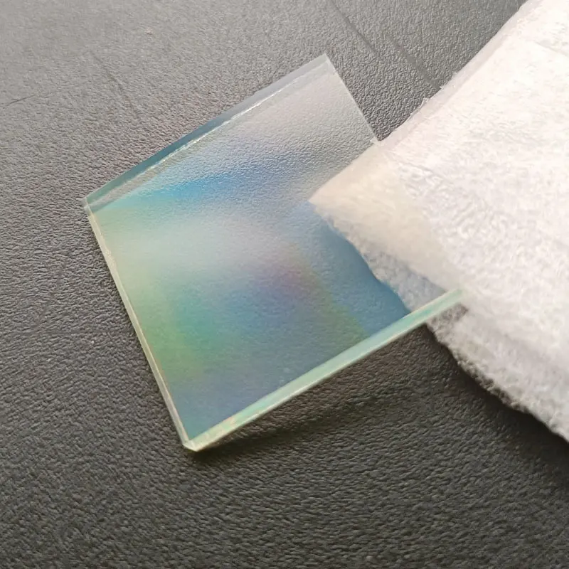 Two-dimensional Orthogonal Holographic Diffraction Grating 20x20mm Original Cut Lines 300 500 600 1000 1200