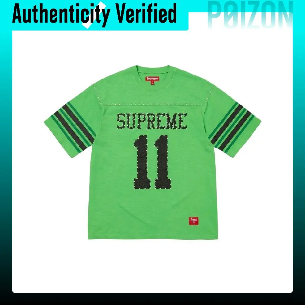 Supreme SS26 WEEK1 Studded S/S Football Top Soccer Jersey Unisex SUP-SS26-012