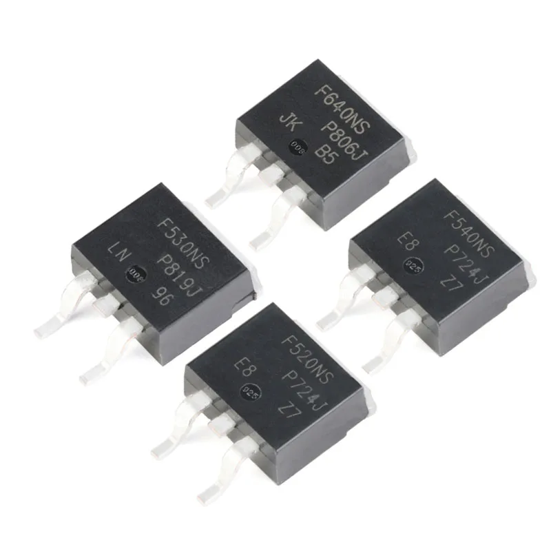 10PCS IRF520NS IRF530NS IRF540NS IRF630NS IRF640NS IRF1010NS IRF840LCS TRLPBF TO-263 The field effect tube