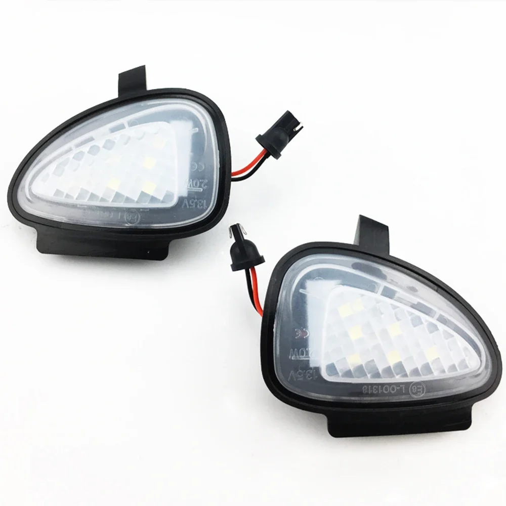 

New！ CSCSNL 2PCS Canbus Led Under Side Mirror Puddle Light Module For VW Golf MK6 6 MKVI C45 Cabriolet White Led Lamp