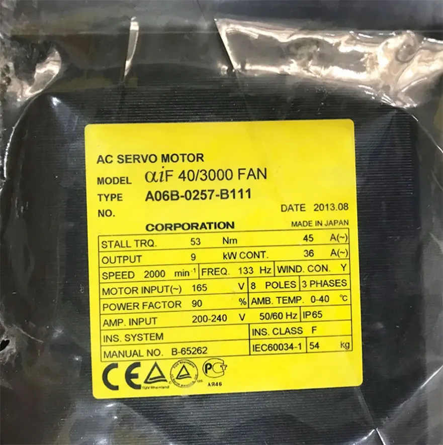 Brand new A06B-0257-B200 A06B-0257-B201 A06B-0257-B202 A06B-0257-B210 A06B-0257-B211 One-year warranty