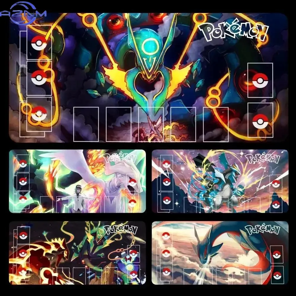 Anime P-PokemonEpic Creature Battle TCG Playmat, Non-Slip Waterproof Trading Card Game mouse  Pad