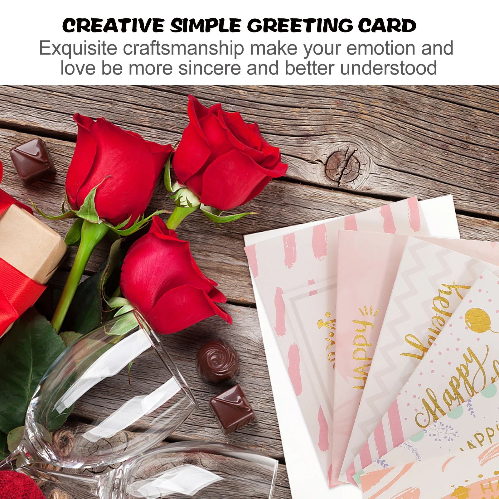 

60Pcs Birthday Cards Assortment Exquisite Patterns for Various Occasions Bring Good Mood to Receivers Birthday Cards