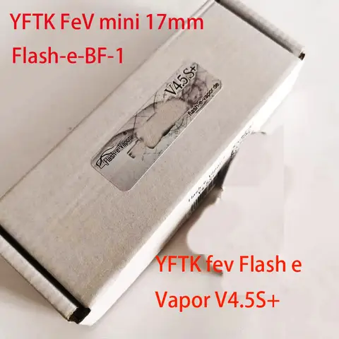 Flash E Vapor V4.5s+ Fev 4.5M 스팀 튜너 벨캡 fev bf -1 캡 베이스 명함용 사무실 문화 및 교육 용품