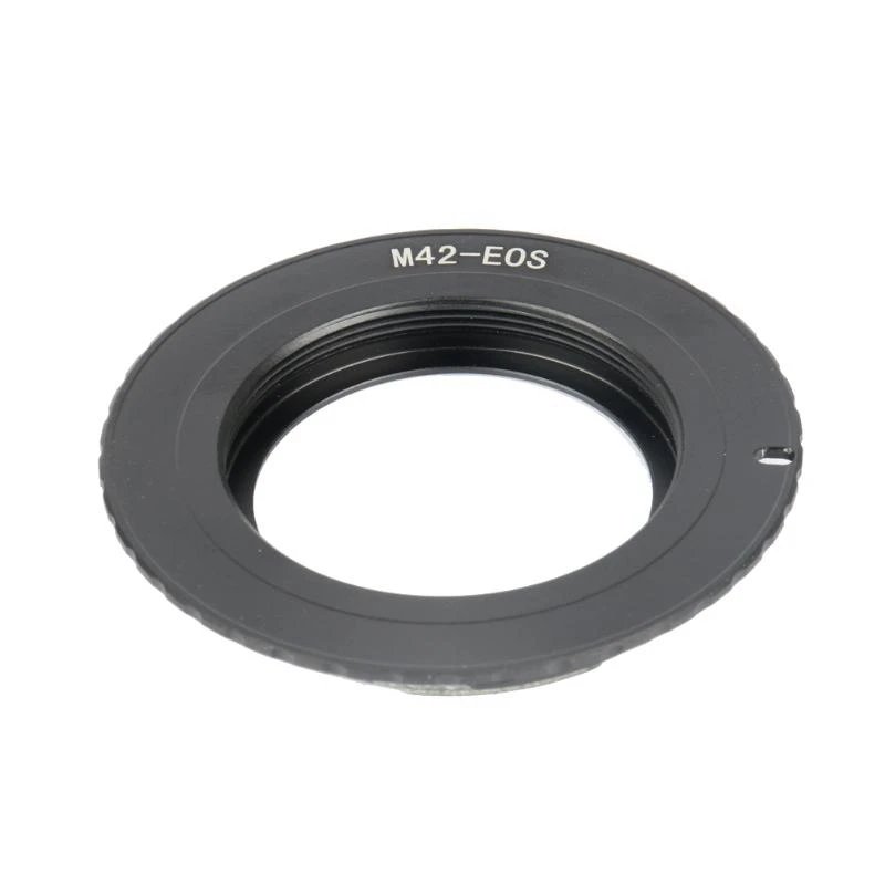 AF Confirm M42-E0S Mount Lens Adapter Bayonet Mount For Canon Eos 5D 7D 60D 50D 40D 500D 550D Rebel T1I T2I T3I