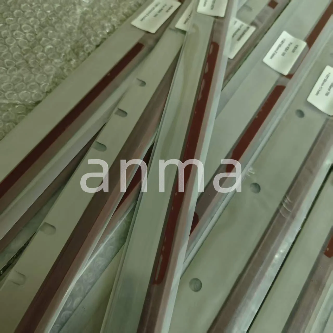 

5 шт. L2.010.403 Heidelberg CD74/XL75 847×47 мм - 9 отверстий, полиуретановое лезвие для очистки, запчасти для печатных машин