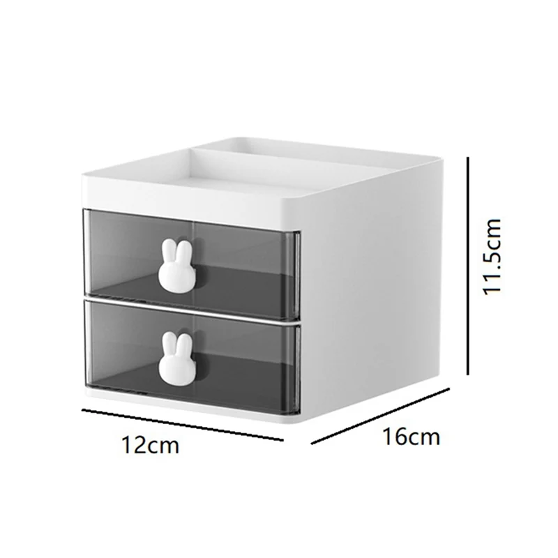 Drawer  Box Transparent Drawer  Storage Box Drawer  Storage Box Children's Student Office Desktop Ornaments