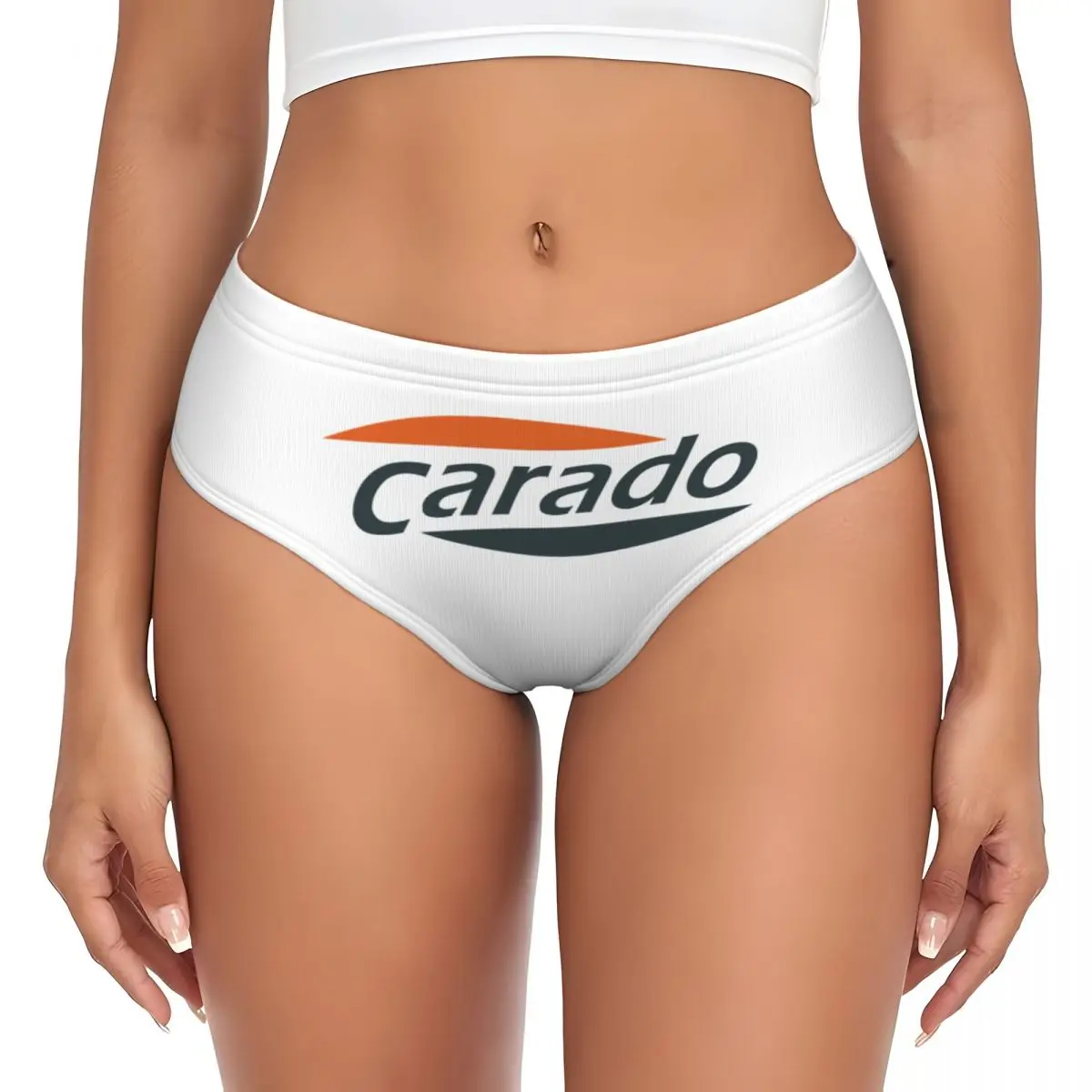 

Трусики с логотипом Carado на заказ, женские удобные трусы, нижнее белье, дышащие женские трусы