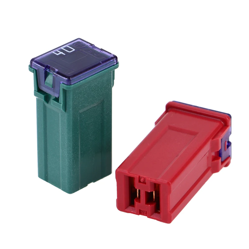 1Pc Square Fuse 20A 25A 30A 40A 50A 60A PEC LPJ Automotive Car Fuse Tube Waterproof Fuse Box for Nissan Honda Toyota Auto Fuse
