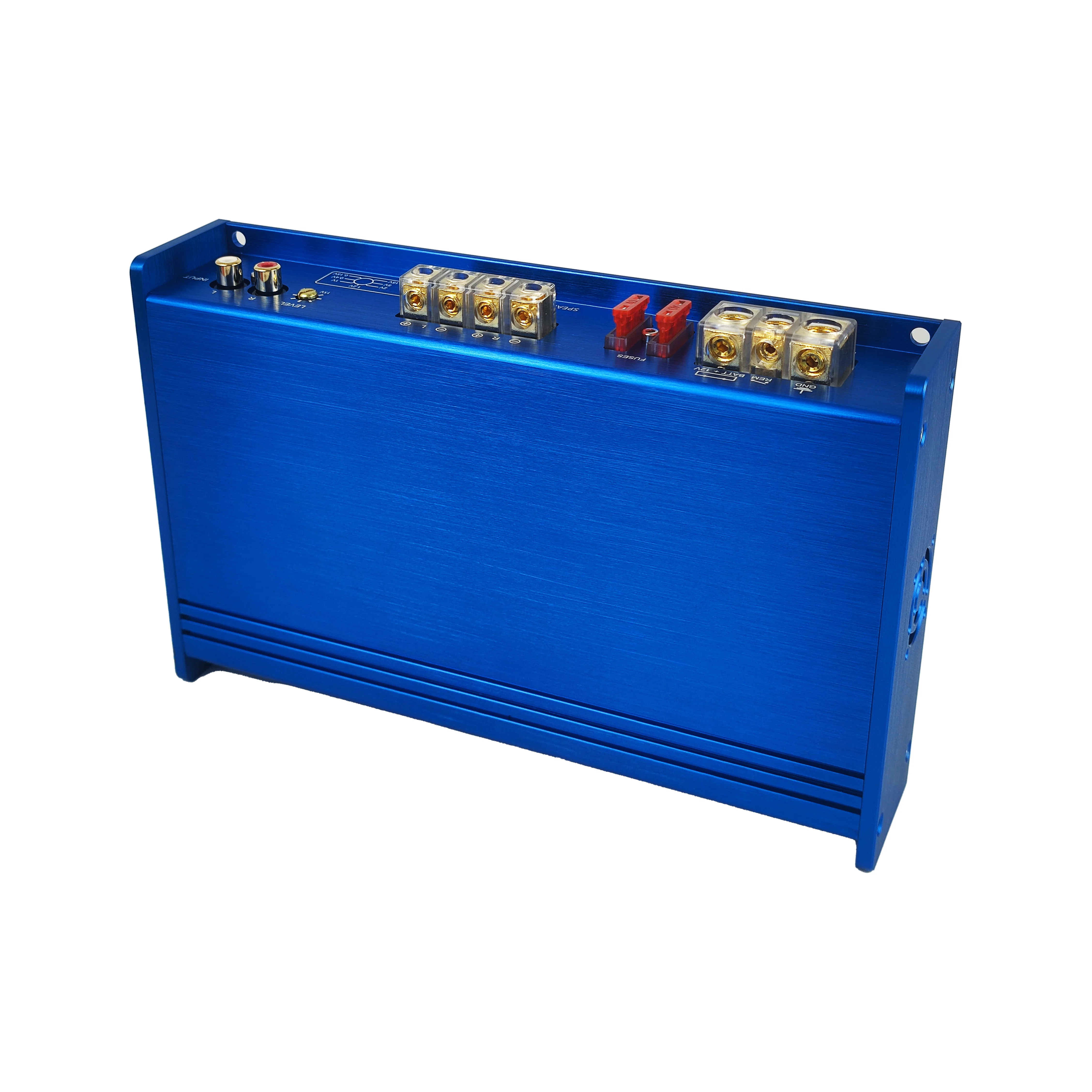 OEM Manufacturers 2000W High Power Audio Car Amplifiers 2-Channel Full Frequency Aluminum Frame Bass Amplifier Crossovers Color