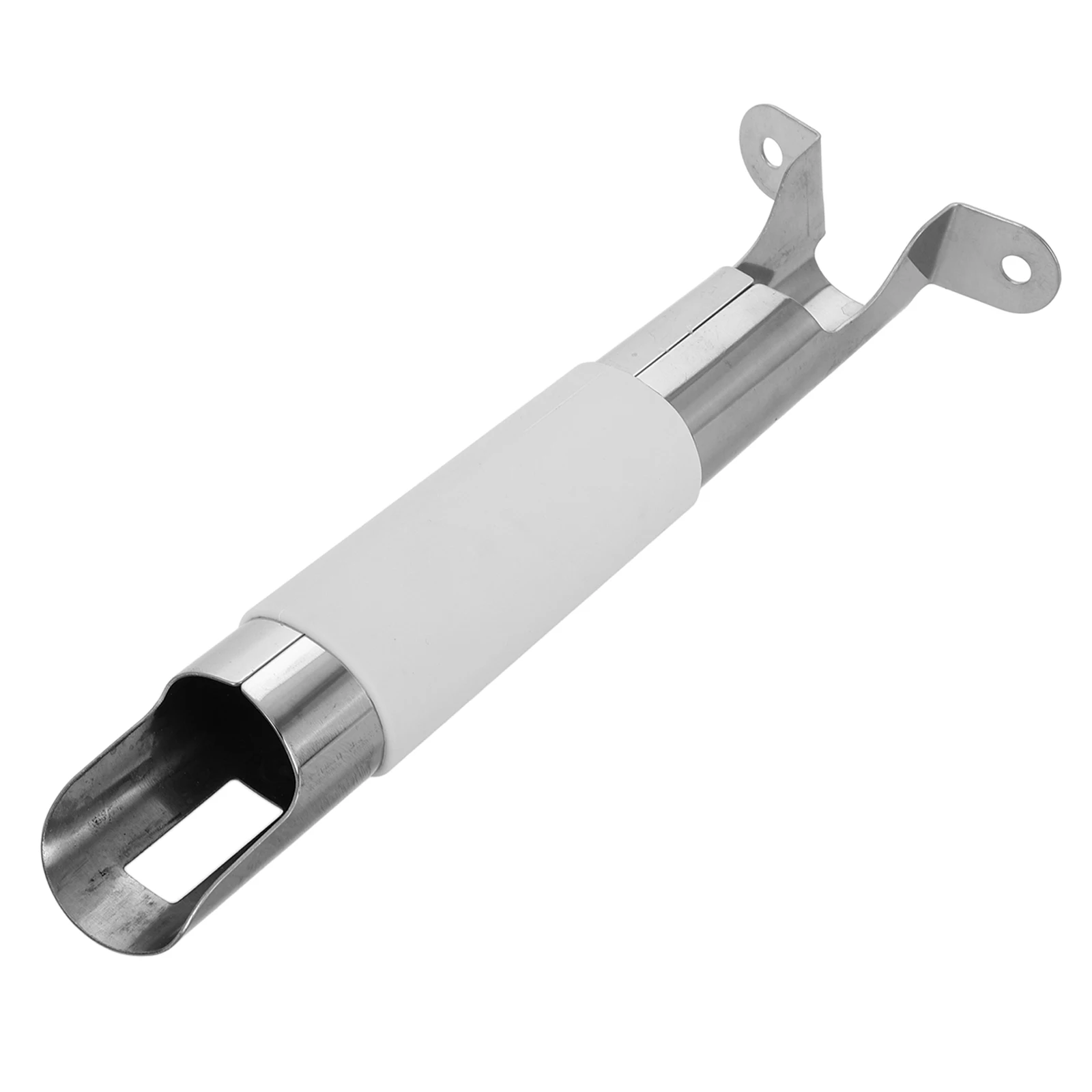 

1pc Stainless Steel Pan Handle Replacement Detachable Anti-Scald Long Handle Comfortable Grip Cookware Part For Kitchen