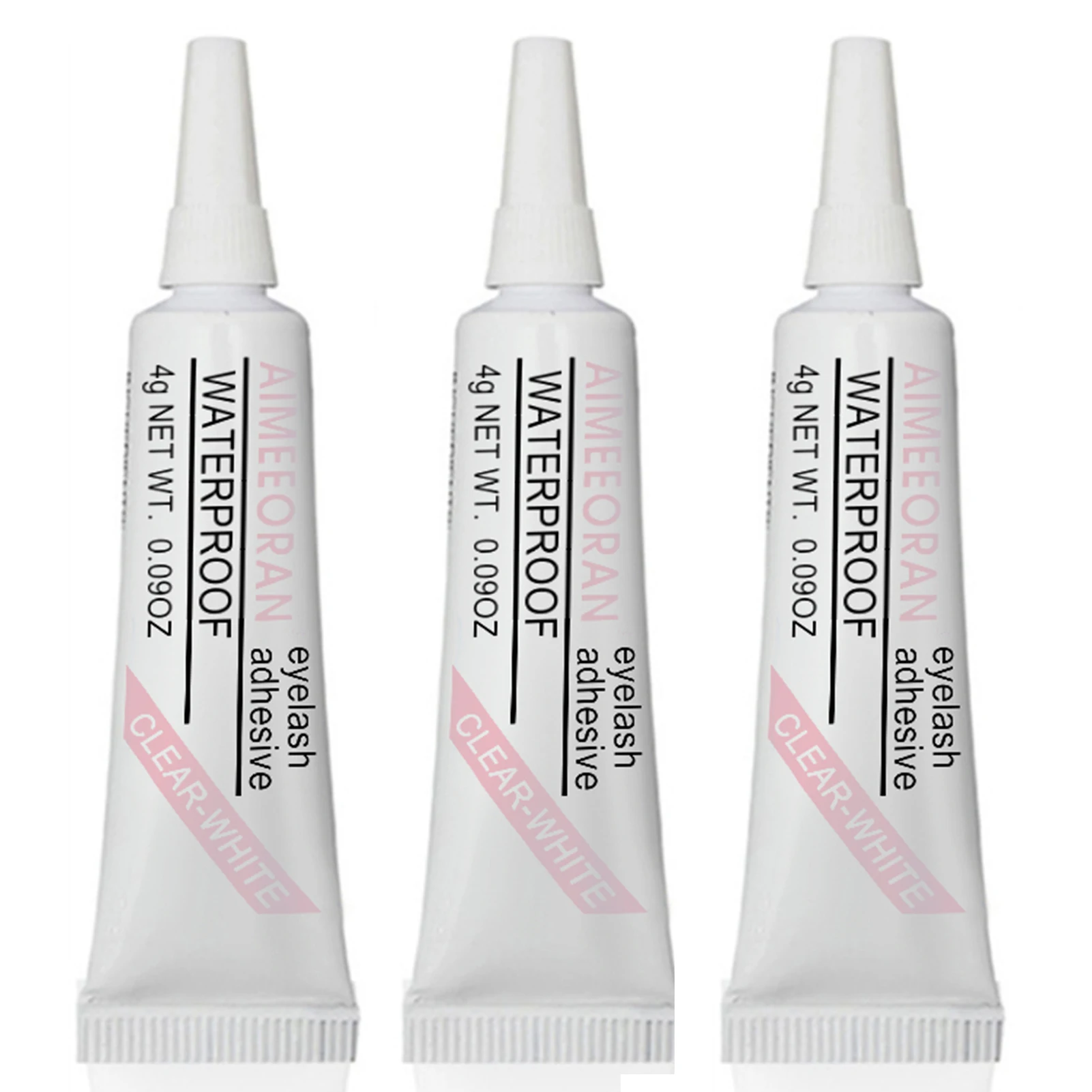 Colle pour faux cils pour femmes, cils de beauté plantés, appliquer pour faux cils, yeux sensibles