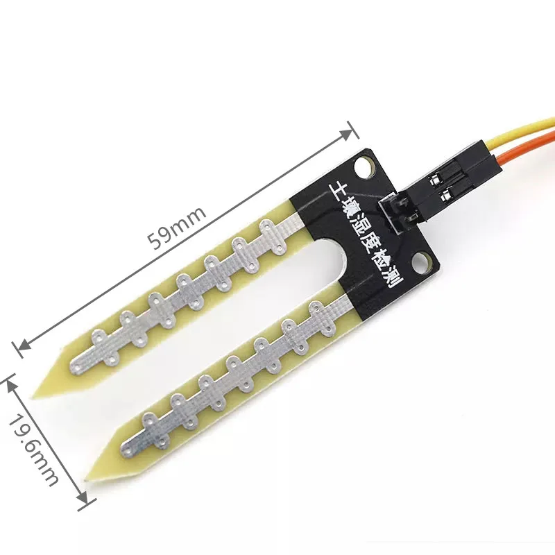1/2~200/300Pcs Soil Moisture Meter Detection Module Soil Moisture Sensor Robot Intelligent Car