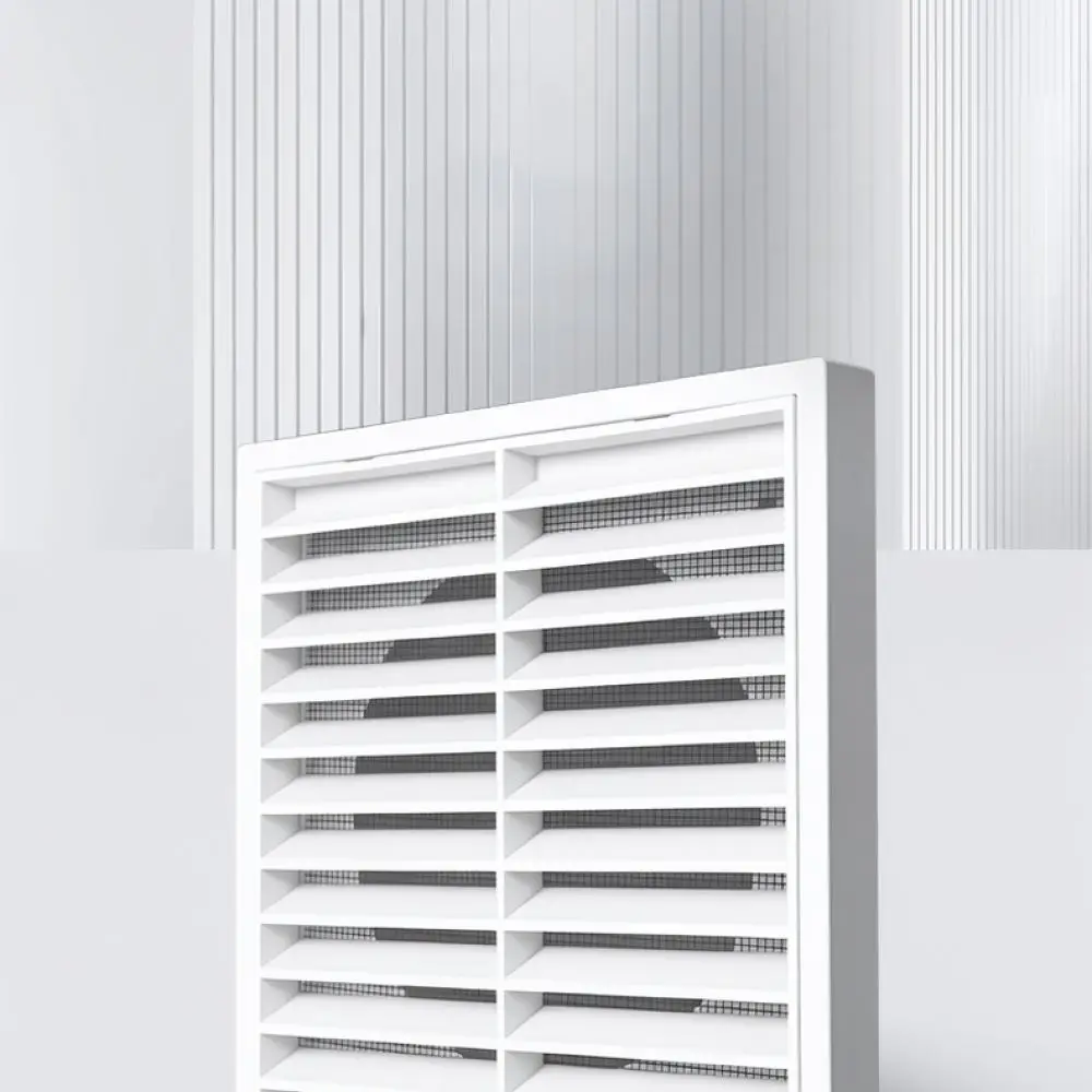 ABS Air Vent Louver Grille Round Cover Rainproof Hood For Dryer Exhaust Duct Ventilation System Wall Protector