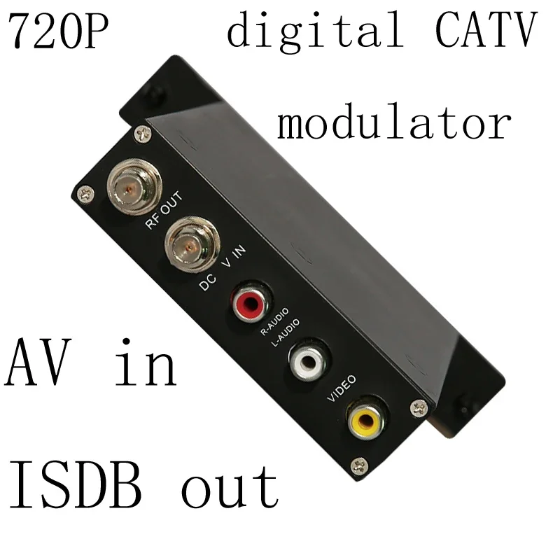 SKD2715, 1080P AV HDMI to ISDB encoder modulator Digital TV Headend QAM RF Modulator ISDB digital 1080P modulator