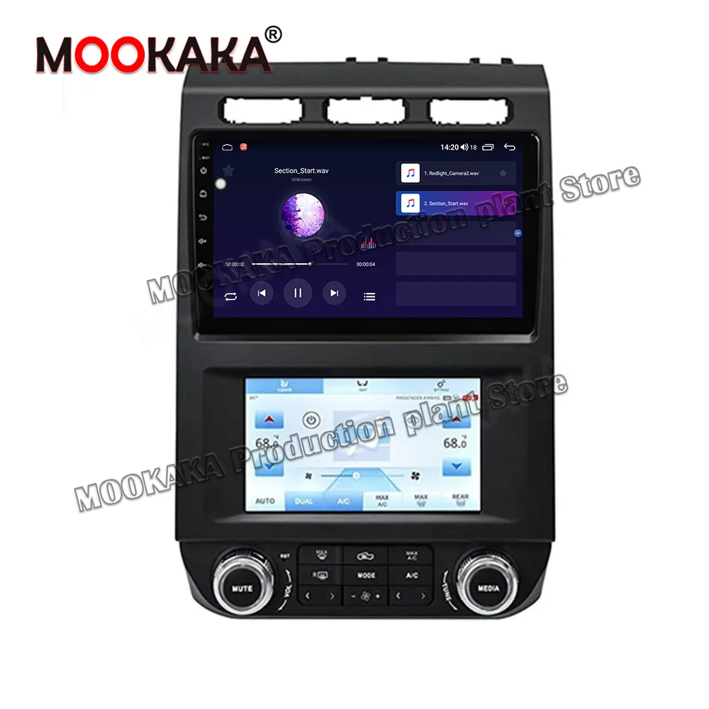 Android 11.0 Multimedia Player For Ford F150 2015-2020 F250 F350 F450 2017-2020 Car GPS Navigation Radio Auto Head Unit Carplay