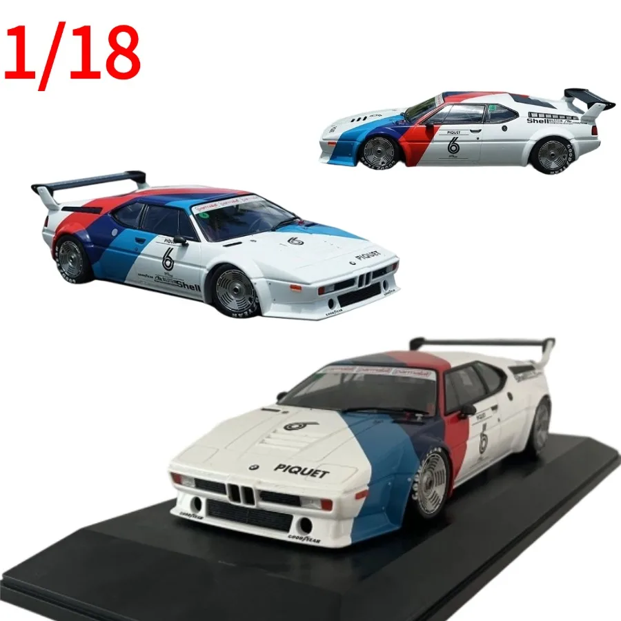 

Minichamps Diecast 1:18 BMW M1 Heritage Car Model BMW Play Vehicles Collectible Model Cars Toys for Boys Gift