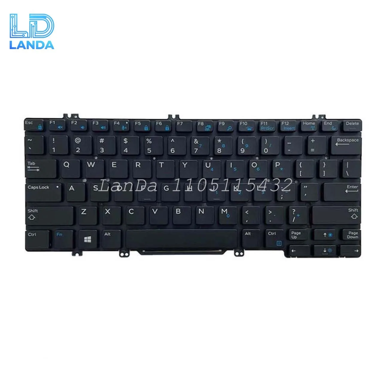 Keyboard For Dell Latitude E5280 5288 5289 7280 E7380 E7220 7290 US Backlit