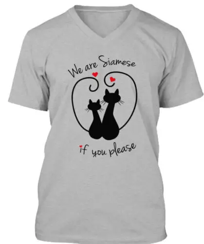 We Are Siamese T-Shirt Made in the USA Size S to 5XL