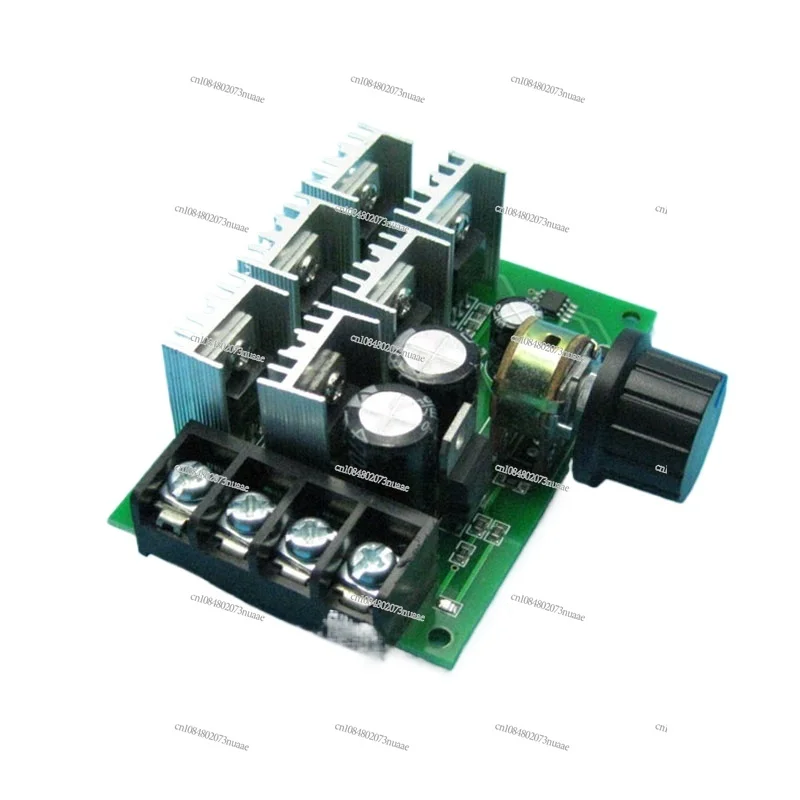 High-power 40A DC Motor Stepless Speed Variator PWM Pulse Width Governor 9V-60V Universal Motor Drive