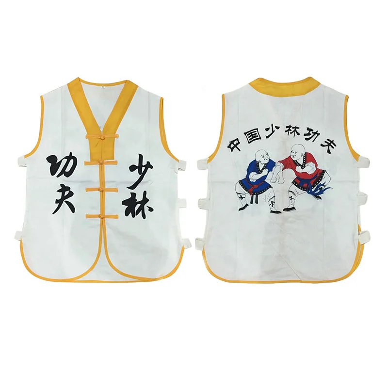 Classic Shaolin White Arhat Monk Kung Fu Vest Wushu Martial Arts Training Suit Tai Chi Uniforms Check Pictures and Size Chart